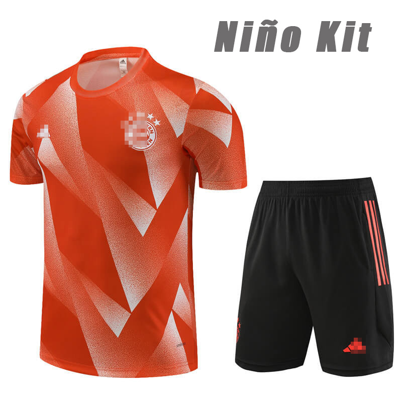 Camiseta de Entrenamiento de Bayern Múnich 2023/2024 Niño Kit Naranja